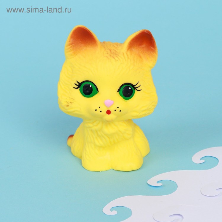 Резиновая игрушка "котенок"