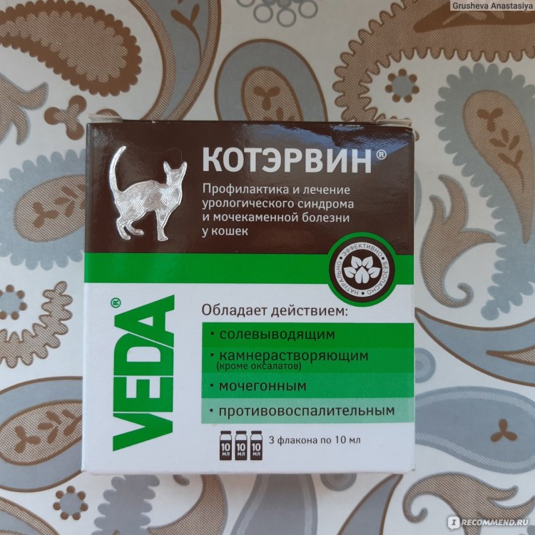 Таблетки для профилактики мочекаменной болезни у котов