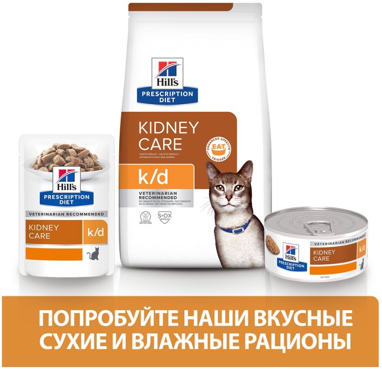 Сухой корм для стерилизованных кошек в желтой упаковке