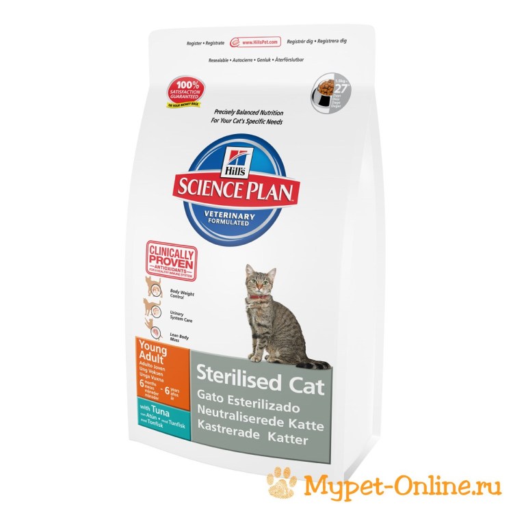 Сухой корм Хиллс для кошек