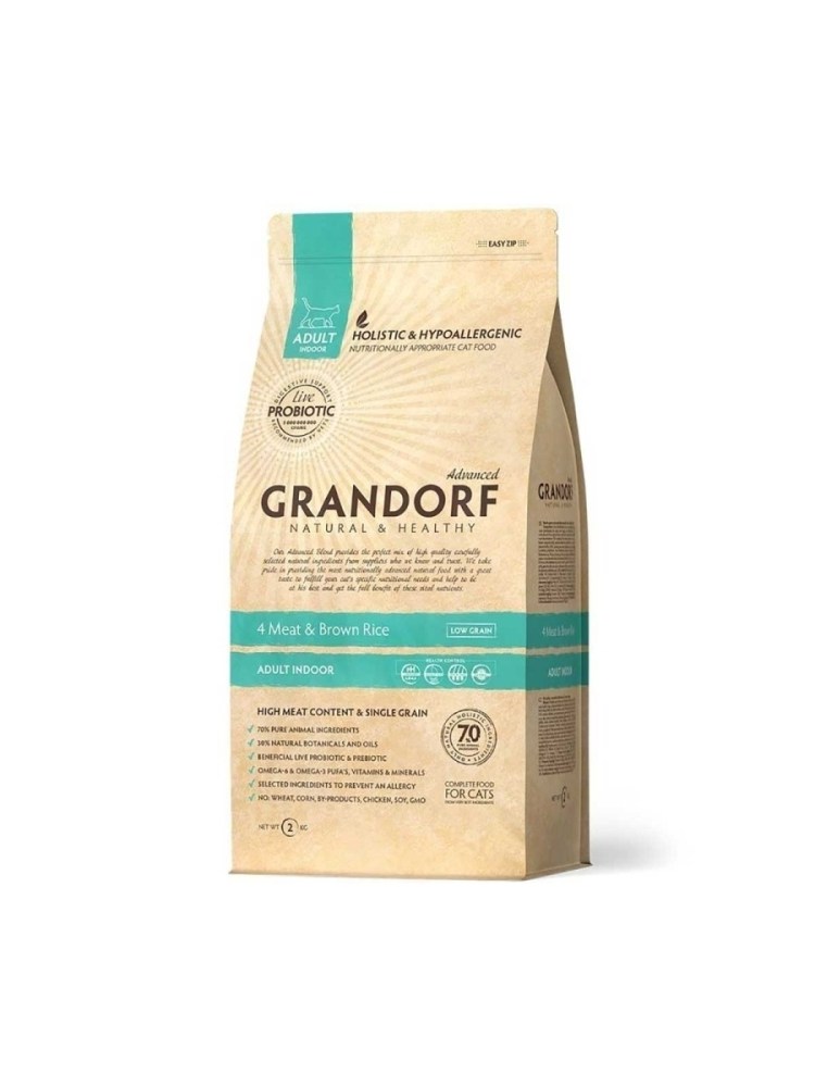 Grandorf Cat 4 meat&Rice Probiotic Sterilised