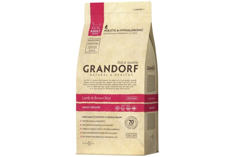 Grandorf консервы для кошек филе тунца с мидиями 70г