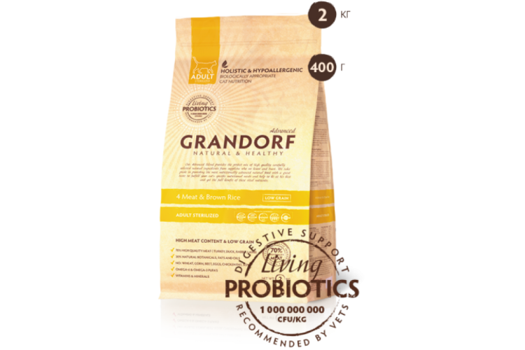 Grandorf корм для кошек