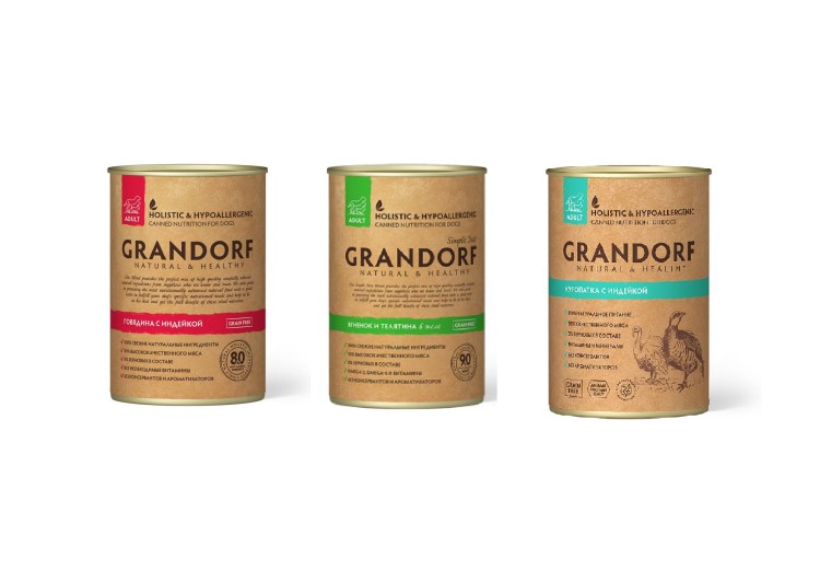 Сухой корм для котят Grandorf Kitten ягнёнок с рисом 2 кг