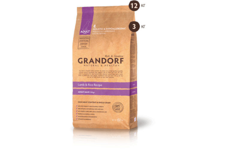 Грандорф весовой для стерилизованных кошек 4 мяса